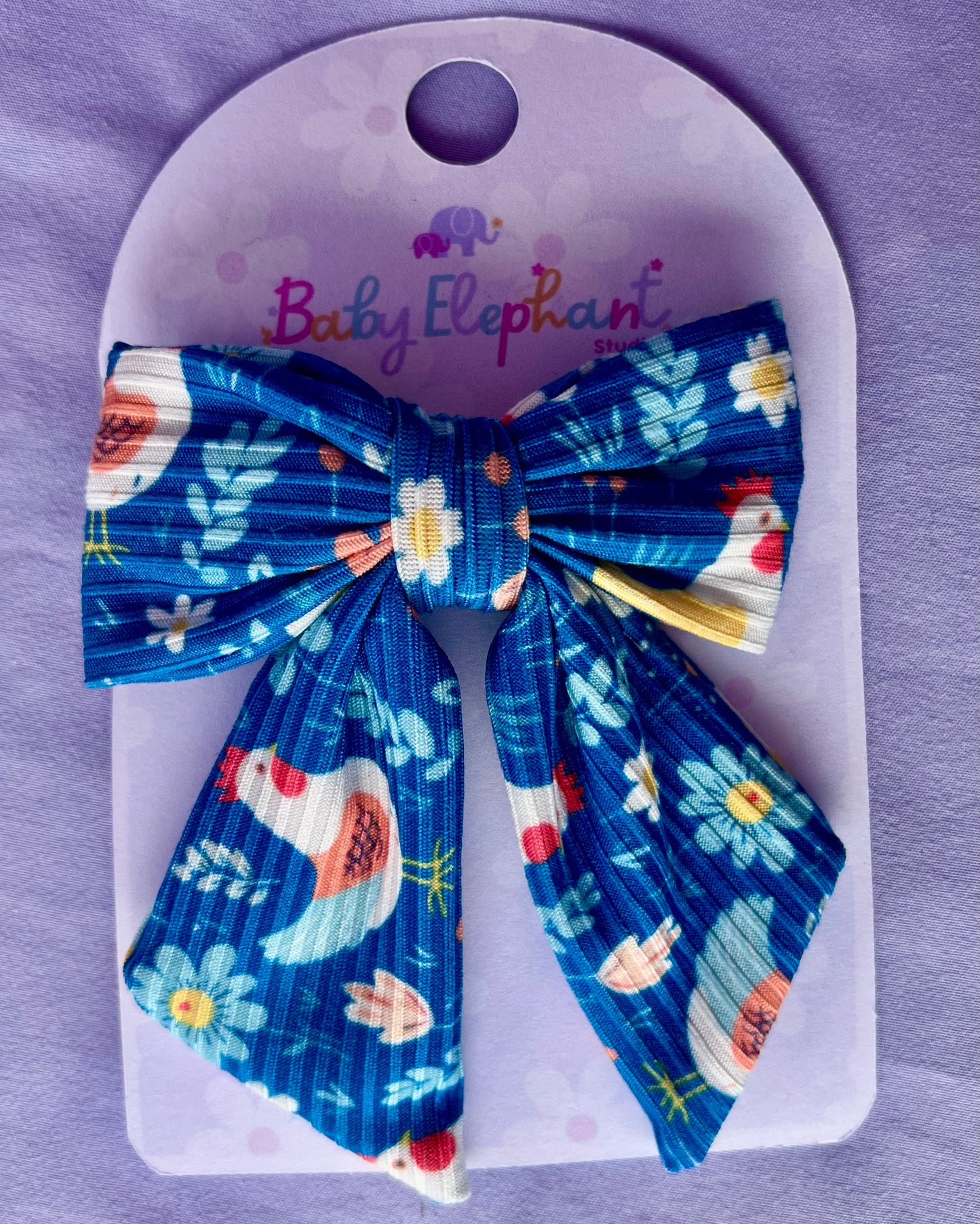 Free Range Barrette Bow