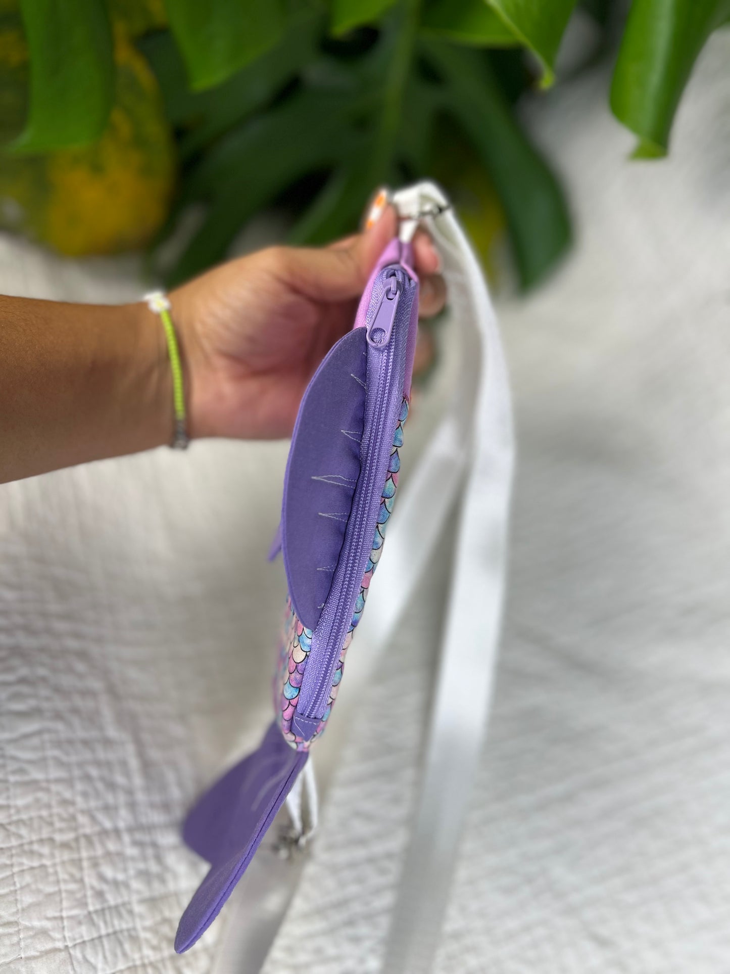 Gone Fishing: The Memory Catcher Pouch 🎣📸: Purple Coral