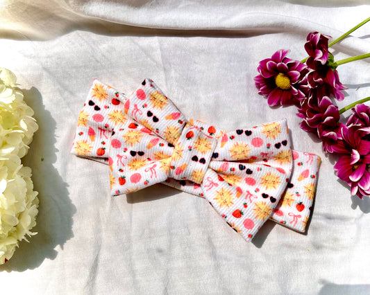 Top Knot Cutie Head wrap Bow