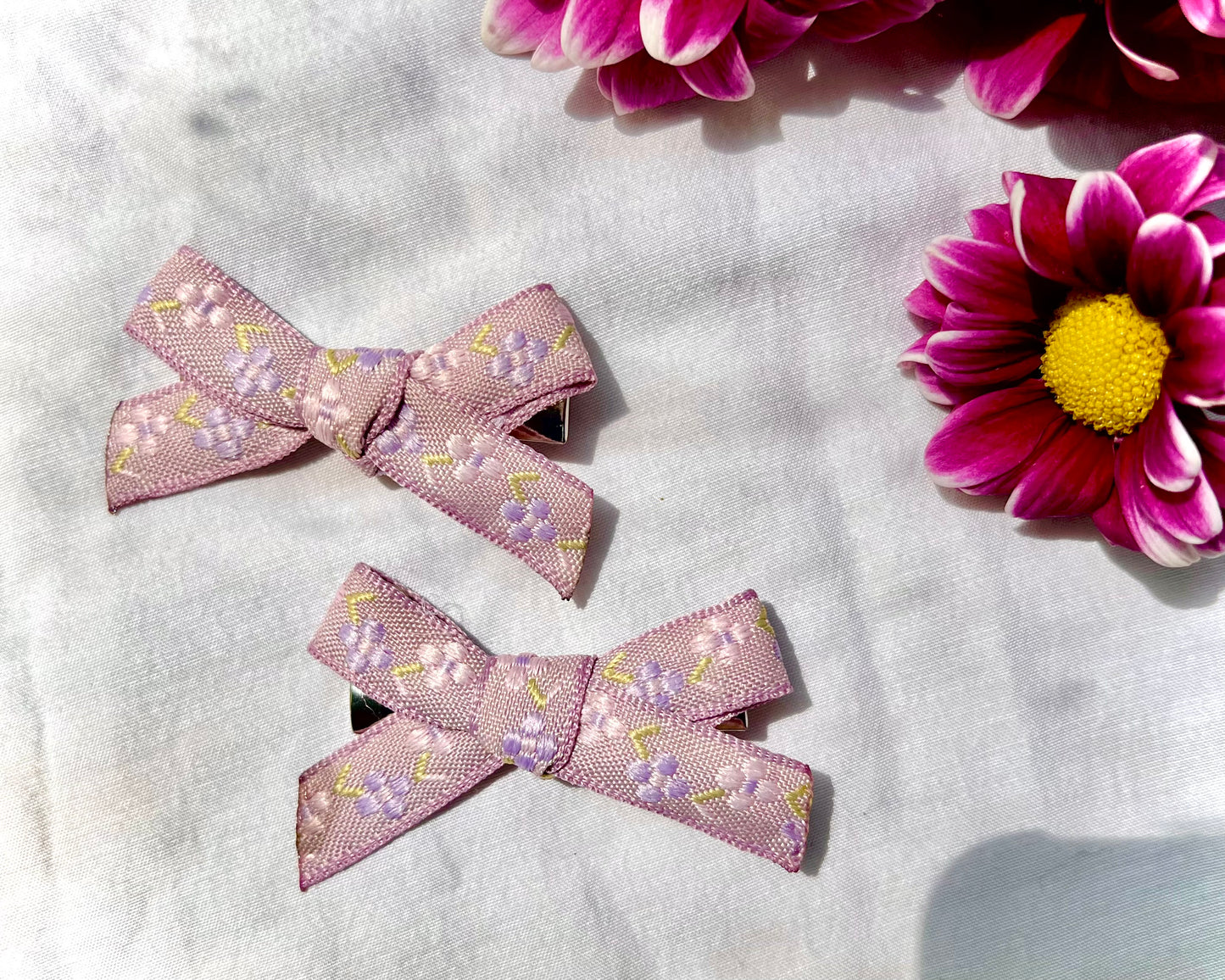 Mini Pigtail Bows
