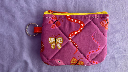 The Serpent & Bloom - Key Chain Wallet