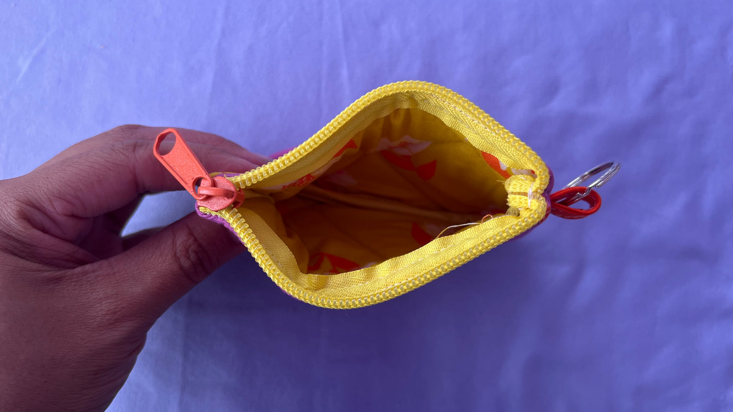 The Serpent & Bloom - Key Chain Wallet