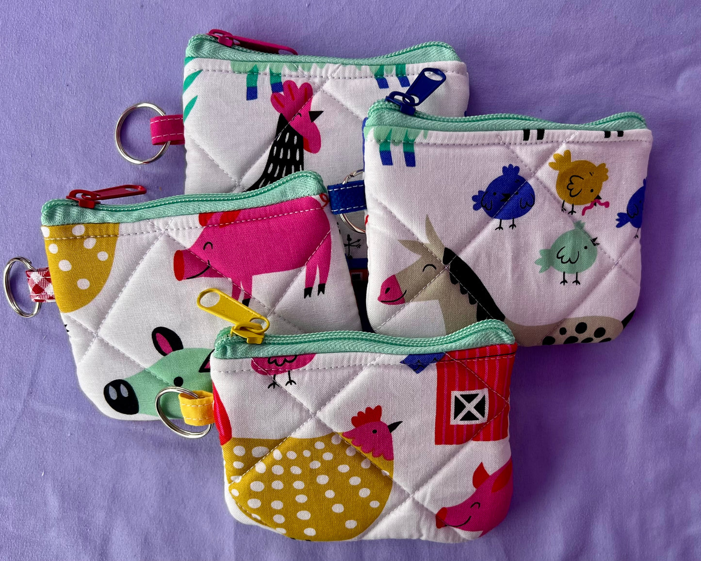 The E-I-E-I-O & GO - Key Chain Wallet