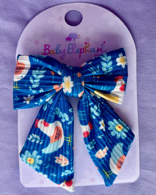 Free Range Barrette Bow
