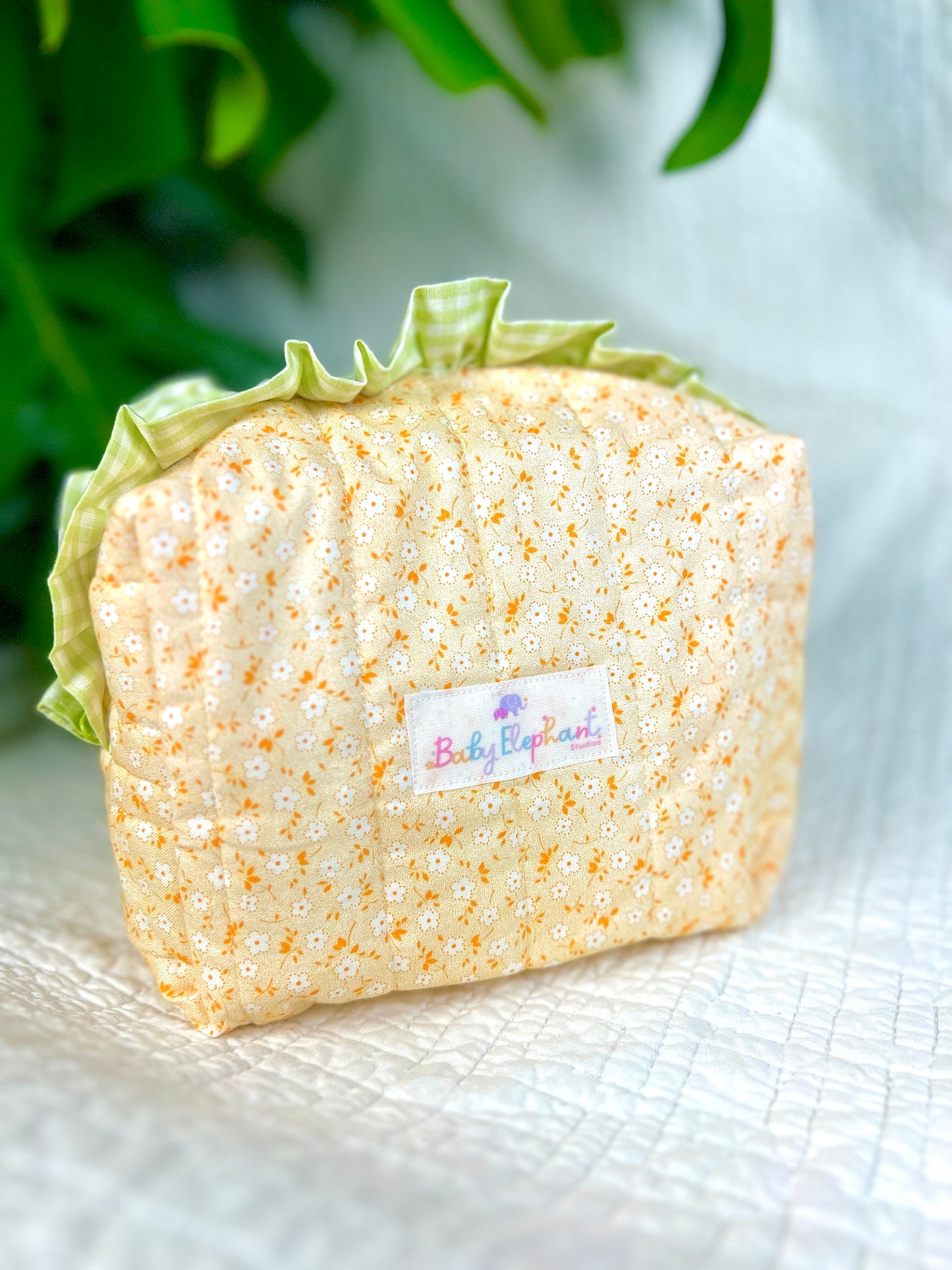 Little Pumpkin Medium Ruffle Essentials Bag