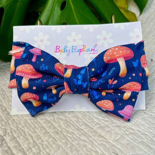 Mushroom Magic Baby Headwrap Bow 🍄🪄